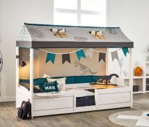 Lifetime Kidsrooms Dino 4 in 1 Kids Single Bed 1 - Creative kids furniture at Kuhl Home Singapore