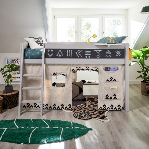 Lifetime Kidsrooms Wildlife Kids Loft Bed