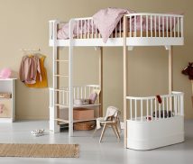 wood loft bed 2 oliver furniture - kuhl home singapore