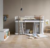 Scandinavian wood loft Kids Beds and Kids Furniture on Kuhl Home's Instagram