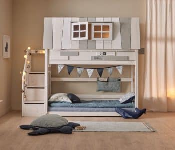 my hangout low bunk bed ocean life by lifetime kidsrooms - kuhl home singapore